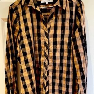 Foxcroft of New York Silk Shirt